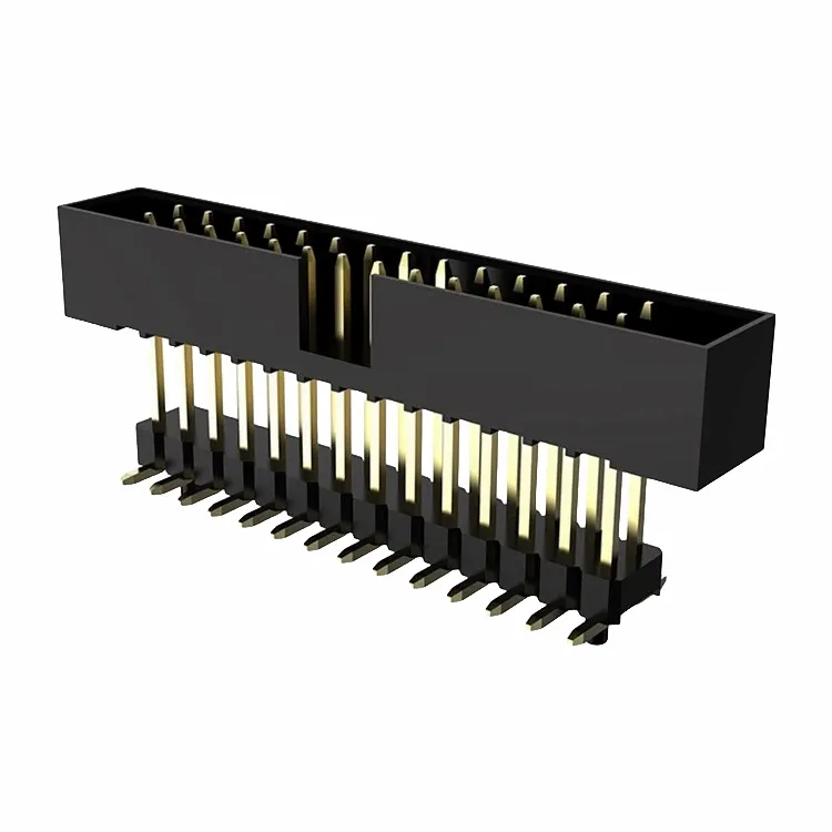 1,27 mm kasse overskrift dobbelt række smt