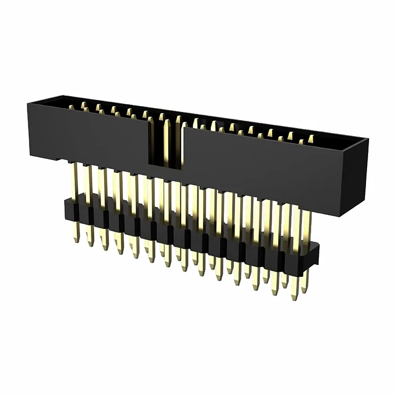 1,27 mm kasse overskrift dobbelt række lige stabler