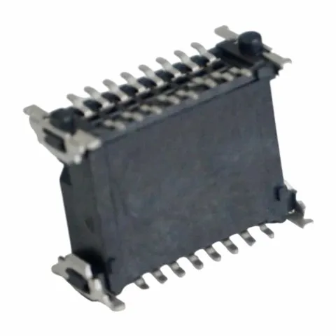 1.27mm High Spped Female Header Double Row SMT high quality