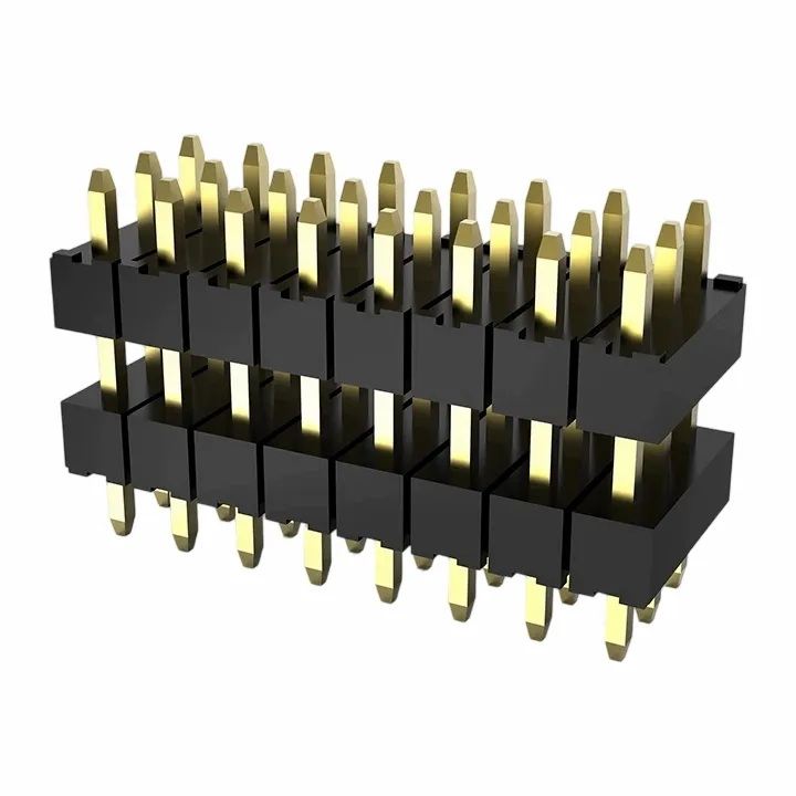 2,0 mm pin header tre række lige