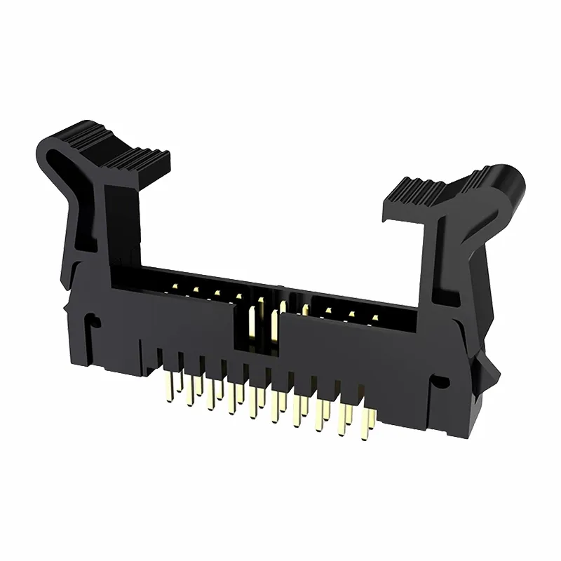 2,54 mm kassehoved med låse lige