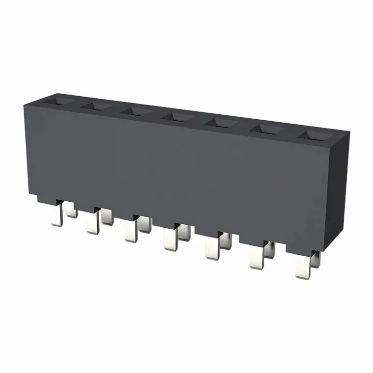 3,96 mm stikkontakt Enkelt række lige