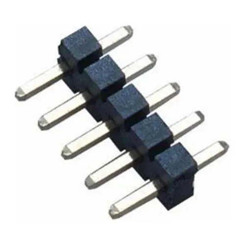 5,08 mm mandlig header enkelt række lige