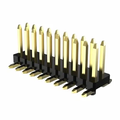 2,0 mm pin header dobbelt række smt